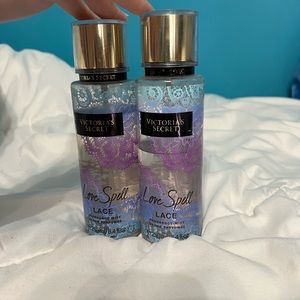Love spell lace Victoria Secret spray and lotion